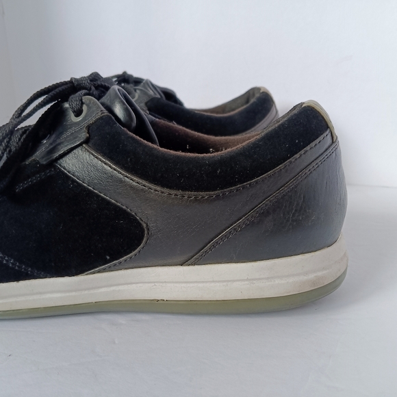 🖤 Callaway Ortholite Mens Golf Shoes Black Leather 9.5 - Picture 6 of 15